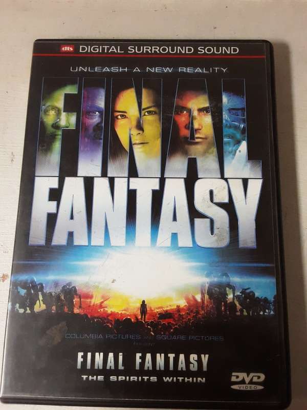 DVD movie  : Final Fantasy   excellent condition