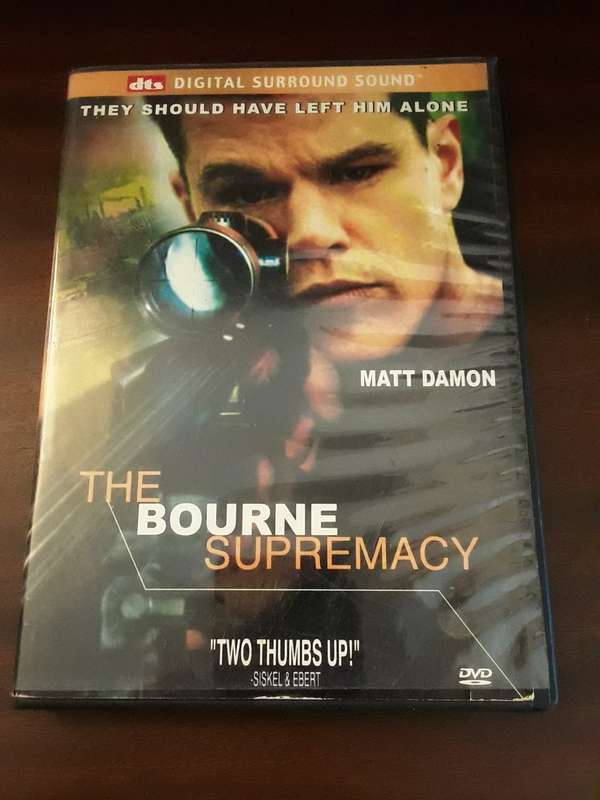 DVD movie -The Bourne Supremacy , Matt Damon