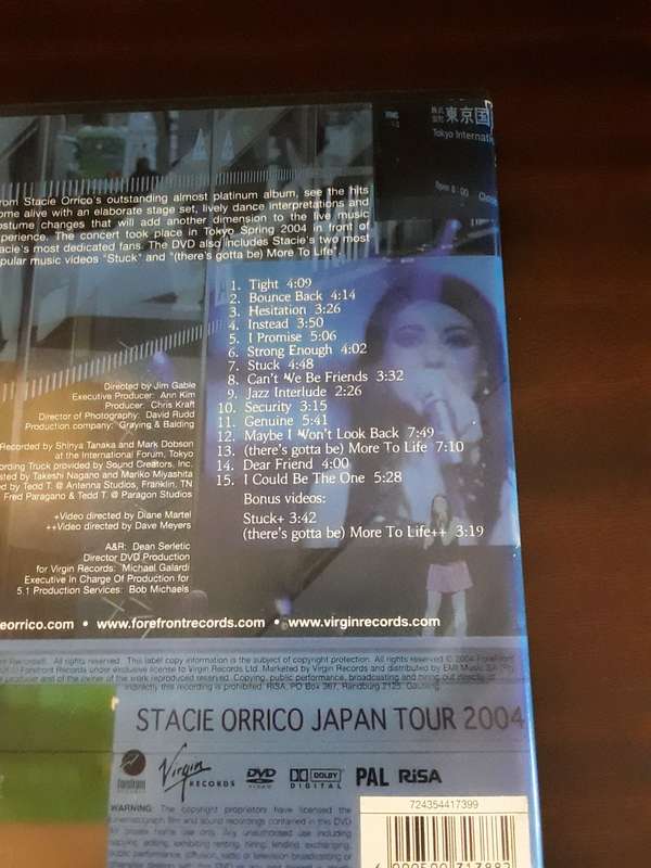 Stacie Orrico live in Japan