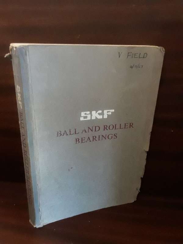 BOOKS  -  SKF Ball and Roller Bearings  1967