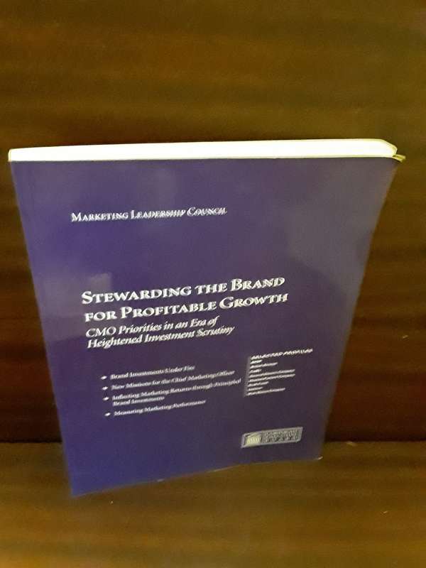 Books :  Stewarding the brand for profitable growth