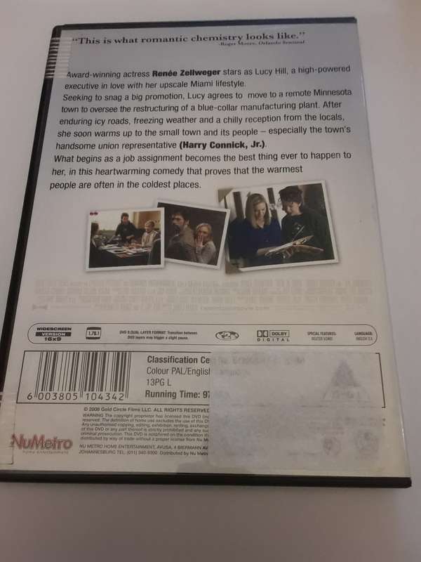 DVD Movie -  New in town ,  excellent condition