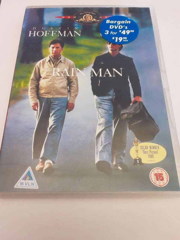 DVD Movie -  Rain man  , excellent condition