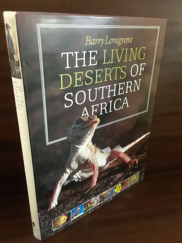 Books :The Living Deserts of Southern Africa , Illustrated in color