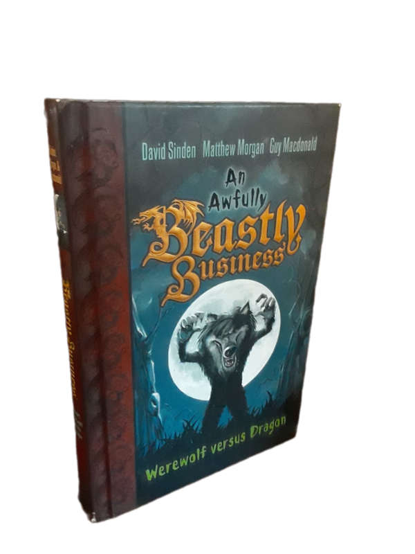 Books :  An Awfully Beastly Business , Werewolf versus Dragon hardcover