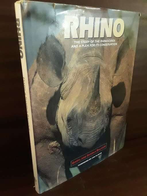 Books :  Rhino the story of the rhinoceros and a plea for its conservation