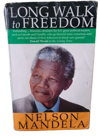 Books - Log walk to freedom , Mandela