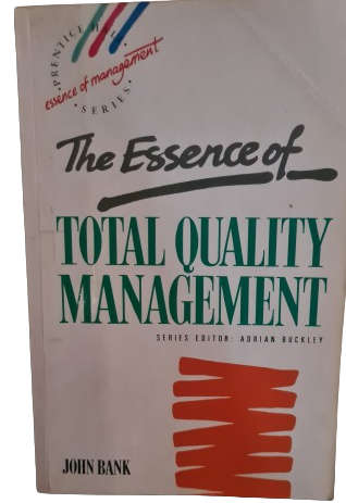 Books - The essence of total quality management