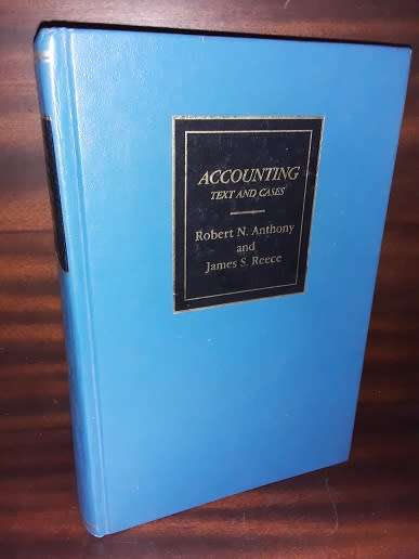 BOOKS - Accounting Text and Cases - Robert N Anthony , James Reece