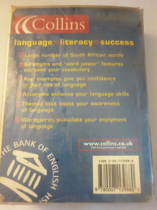 BOOKS - South African School Thesaurus