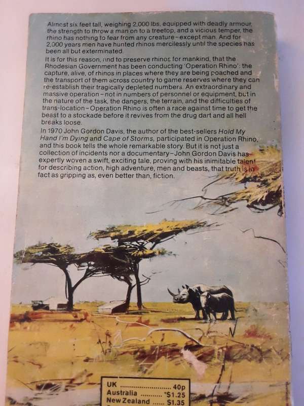 BOOKS - Operation Rhino  - John Gordon Davis