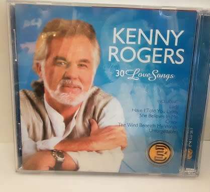 CD music -  Kenny Rogers 30 love songs - 2 CD Set