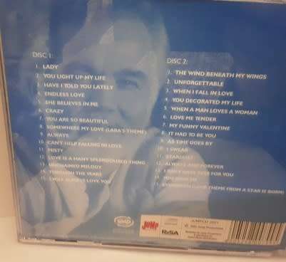CD music -  Kenny Rogers 30 love songs - 2 CD Set