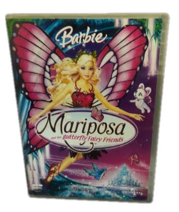 DVD Movie - Barbie Mariposa  , good condition