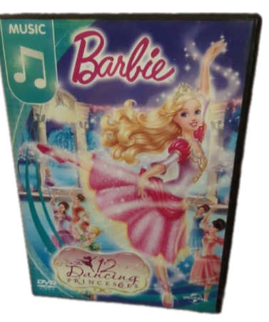 DVD Movie -  Barbie 12 Dancing Princesses , good condition