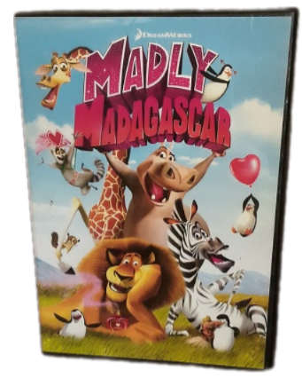 DVD Movie - Madly Madagascar , good condition