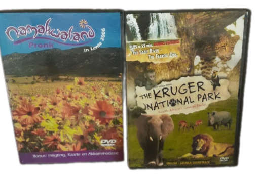 DVD Movie - Namakwaland and Kruger National Park  , good condition