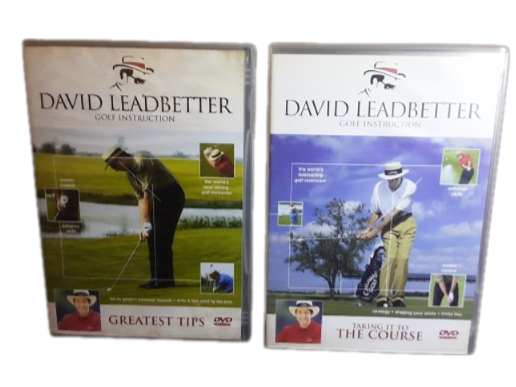 DVD Movie - David Leadbetter , Golf Instructions 2 dvd's