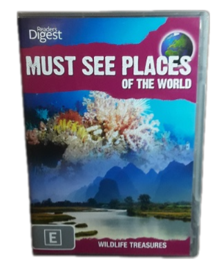 DVD Movie - Must see Places of the world  , Wildlife Treasures