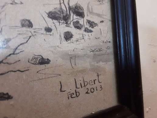 Art - L Libert Framed  Painting