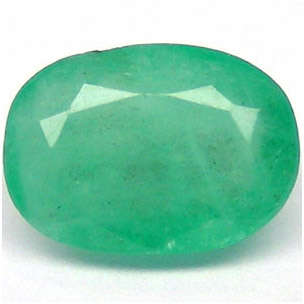 1.3ct Glowing gentle green Earth-mined Emerald!