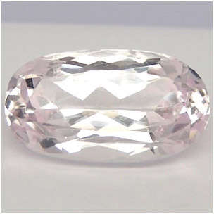SNAP!! 8.04ct Amazing light pink Oval Kunzite!