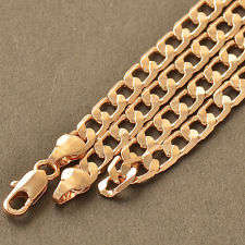 STUNNING! 9ct Long Gold Filled Chain - 8mm x 610mm (NOT Fusion Or Plated)!