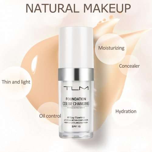 TLM COLOR CHANGING FOUNDATION SPF15 30ML