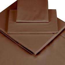 4 PIECE BEDDING SET (Brown)