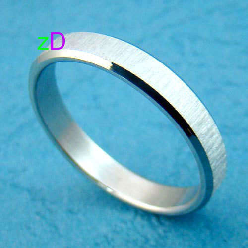 Stainless Steel Band Ring, Size 7