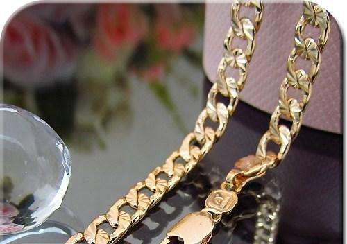 18K Solid Gold Filled Chain - 470 x 6mm (NOT Gold Plated)