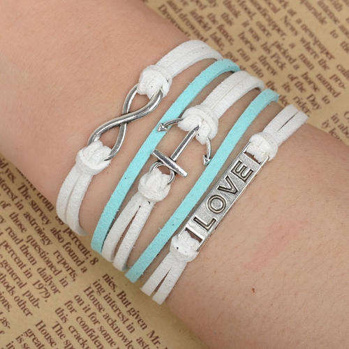 HOT! New Infinity Love Friendship Charm Bracelet