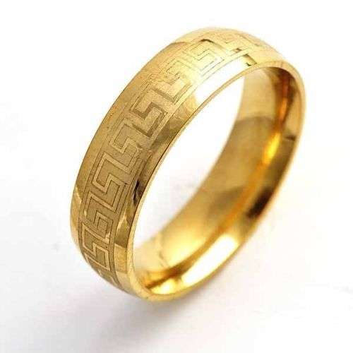 9ct Gold Filled Mens Wedding Band, Size R 1/2 (NOT Fusion Or Plated)!