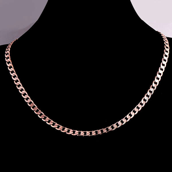 ABSOLUTE STUNNING! 9ct Rose Gold Filled Chain - 6mm x 500mm (NOT Fusion Or Plated)!