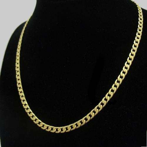 STUNNING! 9ct Gold Filled Chain - 6mm x 600mm (NOT Fusion Or Plated)!