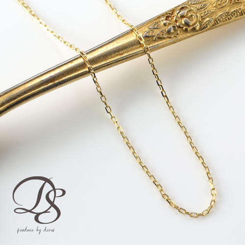 ELEGANT! 18ct Gold Filled Chain & Pendant With Cubic Zirconia Stone (NOT Fusion Or Plated)!