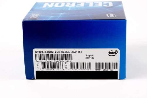 Intel Celeron G4930 G- Series 3.20 GHz - 2 Core Processor