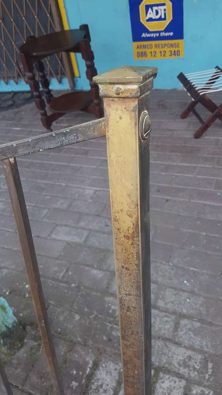 Double Brass Headboard