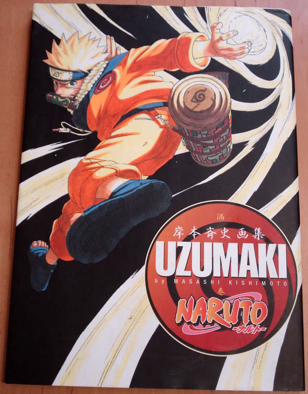 Naruto Art Book - UZUMAKI Anime Artwork by Nasashi Kishimoto