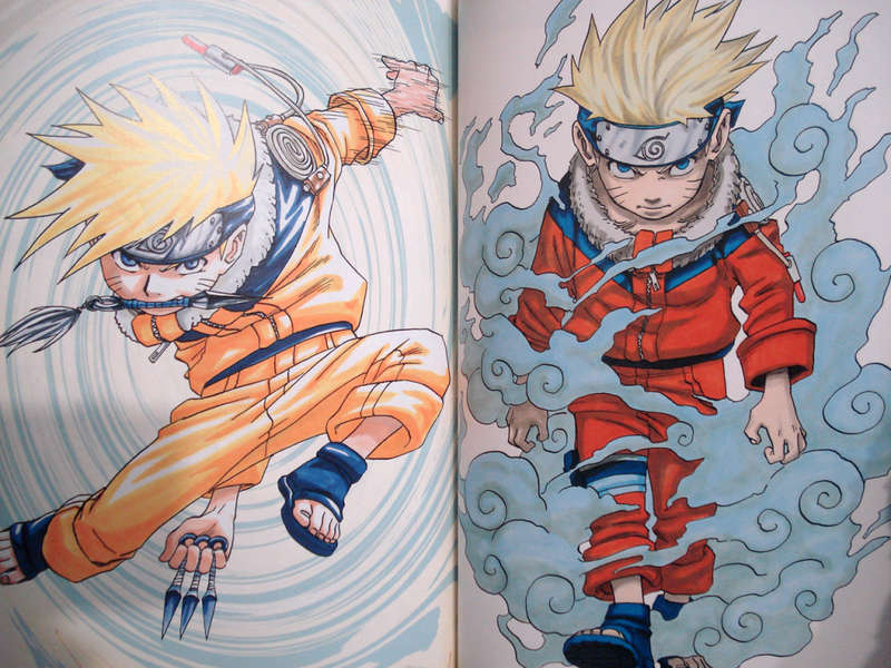 Naruto Art Book - UZUMAKI Anime Artwork by Nasashi Kishimoto