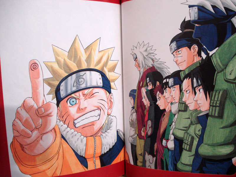 Naruto Art Book - UZUMAKI Anime Artwork by Nasashi Kishimoto