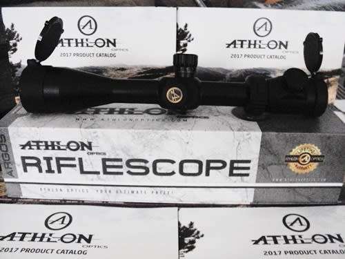 Athlon Argos BTR 6-24X50 FFP IR Mil Reticle Rifle Scope (Athlon Life Time Warranty)