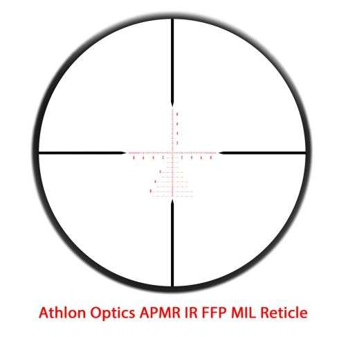 Athlon Argos BTR 6-24X50 FFP IR Mil Reticle Rifle Scope (Athlon Life Time Warranty)