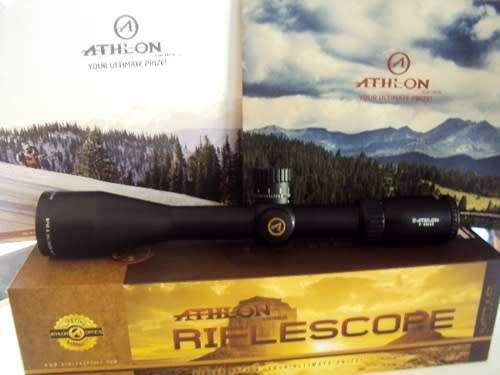 Athlon Midas TAC 6-24x50 First Focal Plane Rifle Scope (Athlon Life Time Warranty)