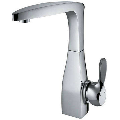 Chrome Monobloc Swivel Spout Kitchen Sink Mixer Taps (56187)