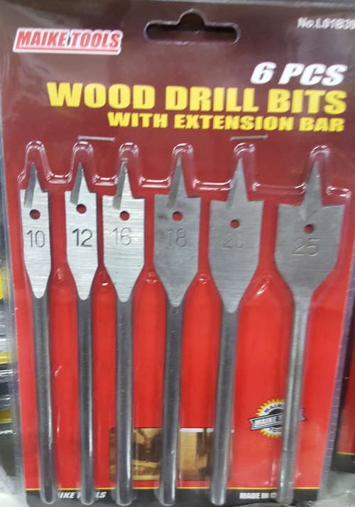 6 piece wood drill bits set. Please read listing!
