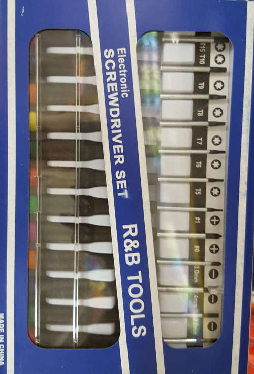 Electronic screwdriver set. Please read listing!