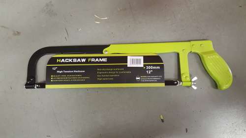 High Tension  Hacksaw. Please read listing!