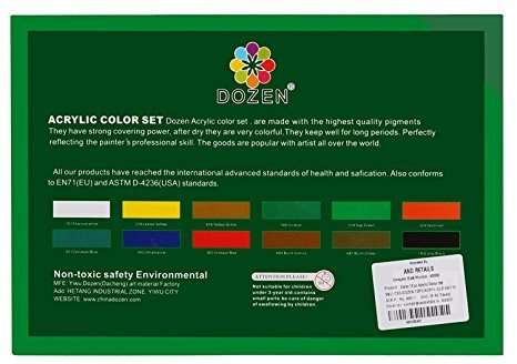 REDUCED TO CLEAR! Acrylic color paint set. View other clearance auctions!