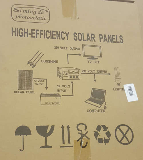 REDUCED TO CLEAR!!! 15W solar panel. 40x40cm. View other clearance auctions!